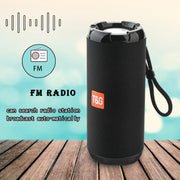 T&G TG621 Portable Water-resistant 3D Stereo Wireless Speaker, Support FM Radio / TWS / TF Card(Gray)