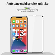For iPhone 13 mini MOFI 9H 2.5D Full Screen Tempered Glass Film (Black)