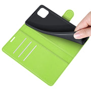 For OPPO Realme C11 2021 Litchi Texture Horizontal Flip Protective Case with Holder & Card Slots & Wallet(Green)