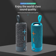 T&G TG619 Portable Bluetooth Wireless Speaker Water-resistant Outdoor Bass Subwoofer Support AUX TF USB(Blue)