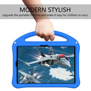 For Huawei MatePad 11 ���2021��� EVA Flat Anti Falling Protective Case Shell with Holder(Blue)