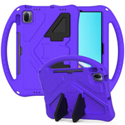 For Huawei MatePad 11 ���2021��� EVA Flat Anti Falling Protective Case Shell with Holder(Purple)