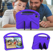 For Huawei MatePad 11 ���2021��� EVA Flat Anti Falling Protective Case Shell with Holder(Purple)