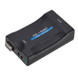 1080P VGA to SCART Audio Video Converter Adapter - VGA Converter by PMC TechLife | Online Shopping South Africa | PMC TechLife | Buy Now Pay Later Mobicred