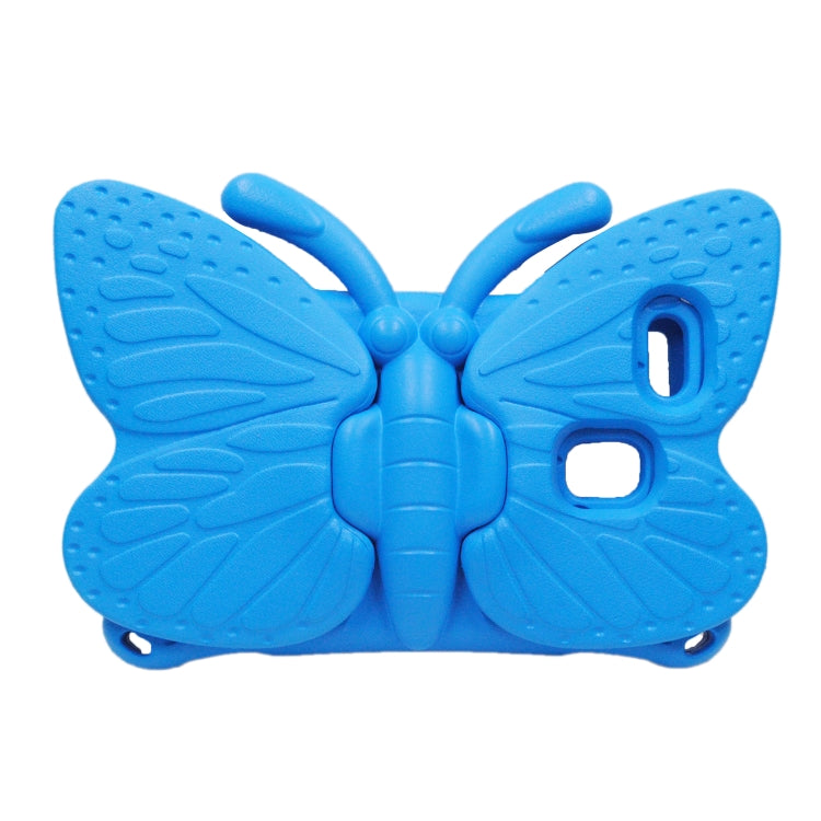 For Lenovo Tab E8 TB8304F / N 8.0 Butterfly Bracket Style EVA Children Falling Proof Cover Protective Case(Blue)
