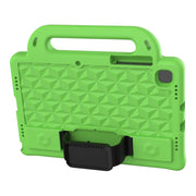 For Lenovo Tab M10 Plus TB-X606 10.3 Diamond Series EVA Anti-Fall Shockproof Sleeve Protective Shell Case with Holder & Strap(Green)