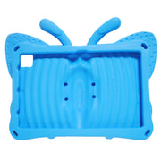 For Lenovo Tab M10 Plus TB-X606F/X 10.1 Butterfly Bracket Style EVA Children Falling Proof Cover Protective Case(Blue)