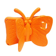 For Lenovo Tab M10 Plus TB-X606F/X 10.1 Butterfly Bracket Style EVA Children Falling Proof Cover Protective Case(Orange)
