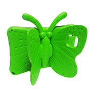 For Lenovo Tab M10 Plus TB-X606F/X 10.1 Butterfly Bracket Style EVA Children Falling Proof Cover Protective Case(Green)