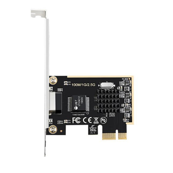 2500Mbps PCI-E RTL8125 RJ45 Gigabit Network Adapter 2.5G PCI-E Gaming LAN Card