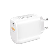 CS-20W Mini Portable PD3.0 + QC3.0 Dual Ports Fast Charger(EU Plug)
