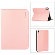 For iPad mini 2024 / mini 6 ENKAY Horizontal Flip PU Leather + TPU Smart Tablet Case with Holder & Sleep / Wake-up Function(Pink)