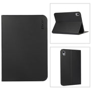 For iPad mini 2024 / mini 6 ENKAY Horizontal Flip PU Leather + TPU Smart Tablet Case with Holder & Sleep / Wake-up Function(Black)