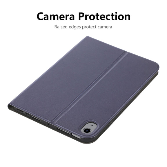 For iPad mini 2024 / mini 6 ENKAY Horizontal Flip PU Leather + TPU Smart Tablet Case with Holder & Sleep / Wake-up Function(Dark Blue)
