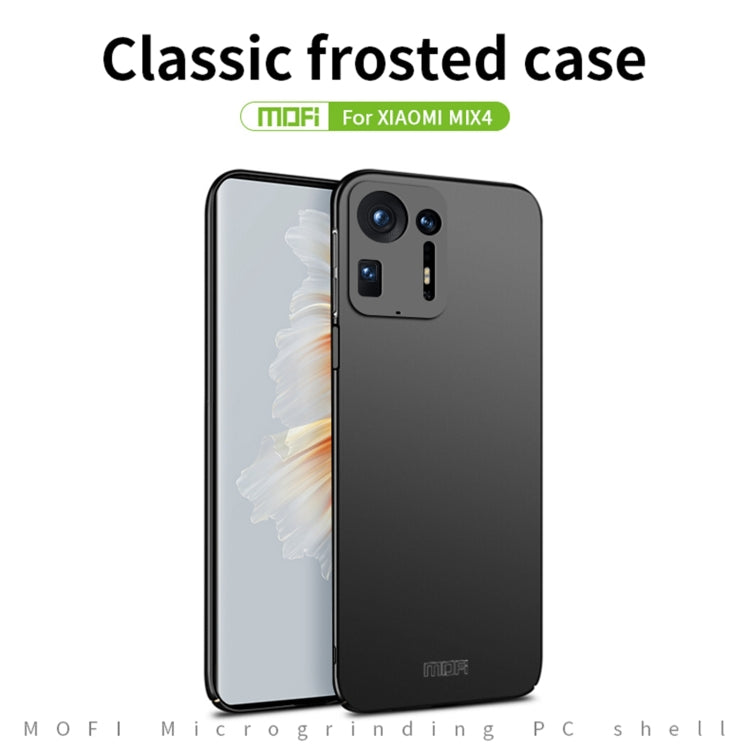 For Xiaomi Mix 4 MOFI Frosted PC Ultra-thin Hard Case(Blue)