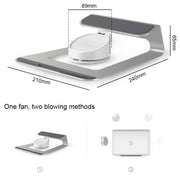 AP-1S Aluminum Alloy Laptop Stand with Radiator