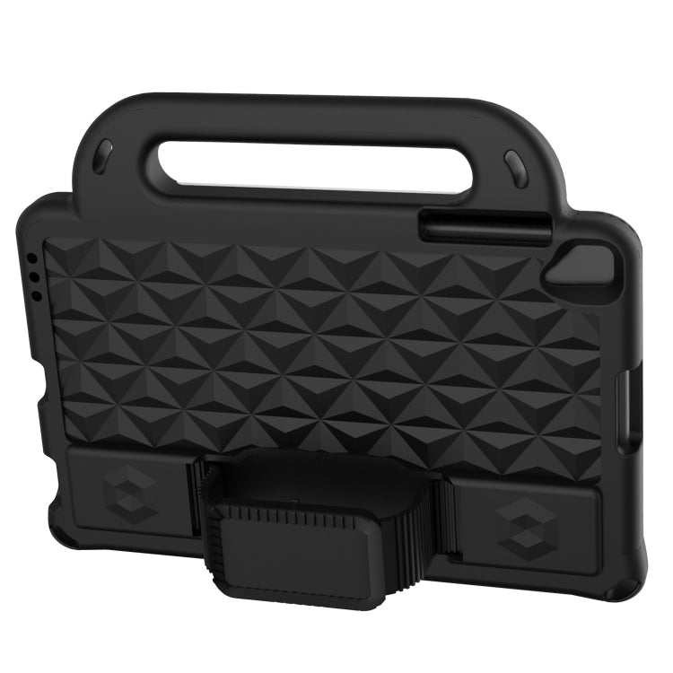 For Lenovo M10 X306X / X306F Diamond Series EVA Anti-Fall Shockproof Sleeve Protective Shell Case with Holder & Strap(Black)