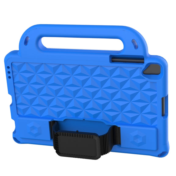 For Lenovo M10 X306X / X306F Diamond Series EVA Anti-Fall Shockproof Sleeve Protective Shell Case with Holder & Strap(Blue)