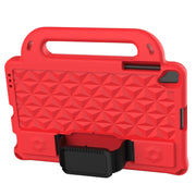 For Lenovo M10 X306X / X306F Diamond Series EVA Anti-Fall Shockproof Sleeve Protective Shell Case with Holder & Strap(Red)