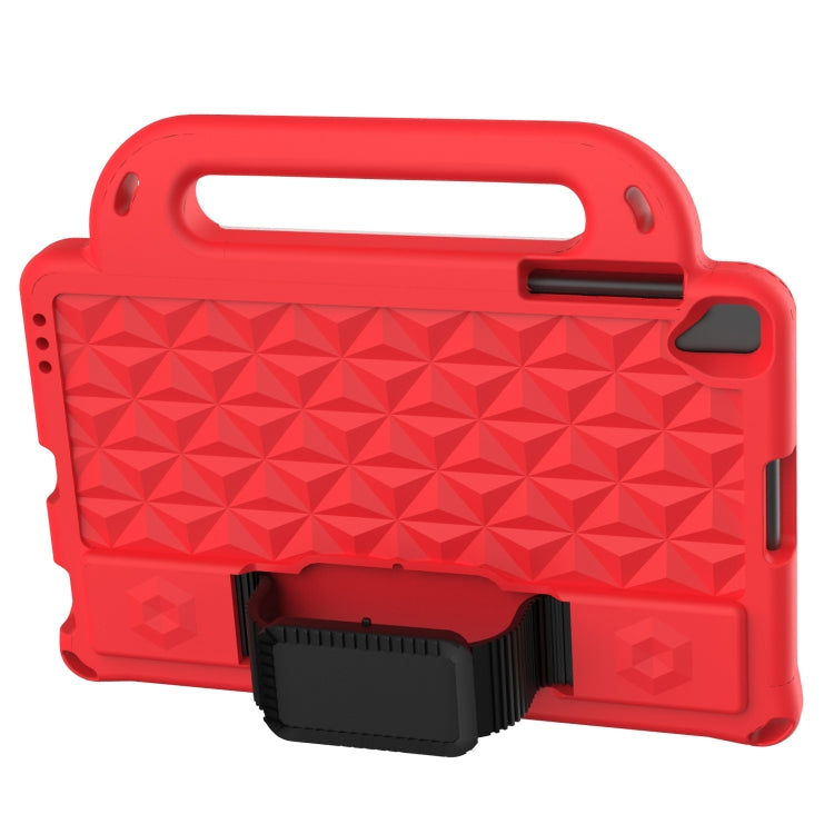 For Lenovo M10 X306X / X306F Diamond Series EVA Anti-Fall Shockproof Sleeve Protective Shell Case with Holder & Strap(Red)