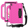 For Lenovo M10 X306X / X306F Diamond Series EVA Anti-Fall Shockproof Sleeve Protective Shell Case with Holder & Strap(RoseRed) - Lenovo by PMC TechLife | Online Shopping South Africa | PMC TechLife | Buy Now Pay Later Mobicred