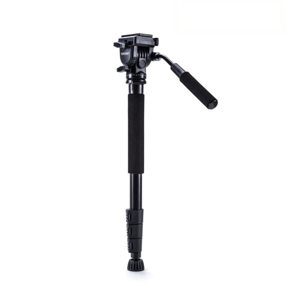 YUNTENG VCT-558 Camera Monopod + Fluid Pan Head + Unipod Holder