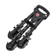 YUNTENG 901 Aluminium Alloy Camera Tripod Foot Wheel Pulley Base, Load 30KG