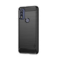 For Motorola Moto G Pure 2021 MOFI Gentleness Series Brushed Texture Carbon Fiber Soft TPU Case(Black) - Motorola Cases by MOFI | Online Shopping South Africa | PMC TechLife | Buy Now Pay Later Mobicred