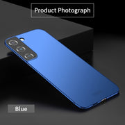 For Samsung Galaxy S22 5G MOFI Frosted PC Ultra-thin Hard Phone Case(Blue)