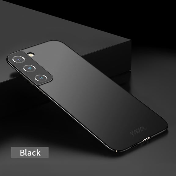 For Samsung Galaxy S22+ 5G MOFI Frosted PC Ultra-thin Hard Phone Case(Black)