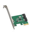 ASM1061 Pci-e2.0 X1 to 2-port SATA 3.0 Adapter Card - Add-on Cards by PMC TechLife | Online Shopping South Africa | PMC TechLife | Buy Now Pay Later Mobicred