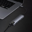 5 in 1 USB Type-C to RJ45+USB3.0 x 2+PD+HDMI HUB Adapter - USB HUB by PMC TechLife | Online Shopping South Africa | PMC TechLife | Buy Now Pay Later Mobicred