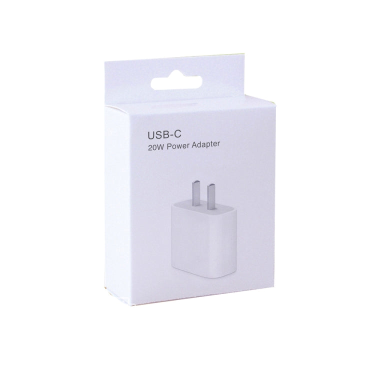 AU-20W PD USB-C / Type-C Travel Charger for Mobile Phone, AU Plug