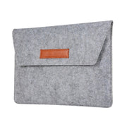 Felt Liner Bag Computer Bag Notebook Protective Cover For 12 inch(Grey)