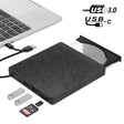 Multi-Functional External DVD Drive USB3.0 CD DVD +/-RW Burner with SD Slot - Rewritable Drive by PMC TechLife | Online Shopping South Africa | PMC TechLife | Buy Now Pay Later Mobicred