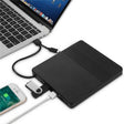 Type-C Portable External CD Burner Optical Drive - Rewritable Drive by PMC TechLife | Online Shopping South Africa | PMC TechLife | Buy Now Pay Later Mobicred