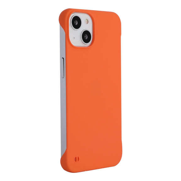 For iPhone 13 ENKAY Matte Frameless PC Phone Case(Orange)