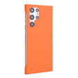 For Samsung Galaxy S22 Ultra 5G ENKAY Matte Frameless Hard PC Case(Orange) - Galaxy S22 Ultra 5G Cases by ENKAY | Online Shopping South Africa | PMC TechLife | Buy Now Pay Later Mobicred