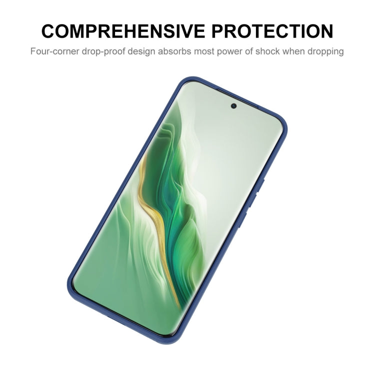 For Honor Magic6 ENKAY Liquid Silicone Soft Shockproof Phone Case(Light Green)