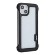 For iPhone 13 ENKAY Frameless Hollow Shockproof PC Case(Black) - iPhone 13 Cases by ENKAY | Online Shopping South Africa | PMC TechLife | Buy Now Pay Later Mobicred