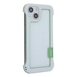 For iPhone 13 ENKAY Frameless Hollow Shockproof PC Case(White) - iPhone 13 Cases by ENKAY | Online Shopping South Africa | PMC TechLife | Buy Now Pay Later Mobicred