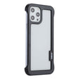 For iPhone 12 / 12 Pro ENKAY Frameless Hollow Shockproof PC Case(Black) - iPhone 12 / 12 Pro Cases by ENKAY | Online Shopping South Africa | PMC TechLife | Buy Now Pay Later Mobicred