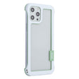 For iPhone 12 Pro Max ENKAY Frameless Hollow Shockproof PC Case(White) - iPhone 12 Pro Max Cases by ENKAY | Online Shopping South Africa | PMC TechLife | Buy Now Pay Later Mobicred