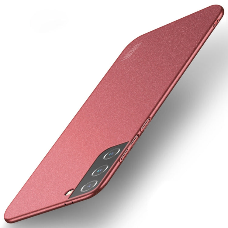 For Samsung Galaxy S21 5G MOFI Fandun Series Frosted Ultra-thin PC Hard Phone Case(Red)
