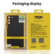 For Samsung Galaxy S21+ 5G MOFI Fandun Series Frosted Ultra-thin PC Hard Phone Case(Black)