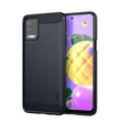 For LG K52 / K62 / K62+ / Q52 / Q62  MOFI Gentleness Brushed Carbon Fiber Soft TPU Case(Blue) - LG Cases by MOFI | Online Shopping South Africa | PMC TechLife | Buy Now Pay Later Mobicred