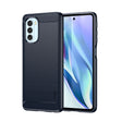 For Motorola Moto G51  5G MOFI Gentleness Brushed Carbon Fiber Soft TPU Case(Blue) - Motorola Cases by MOFI | Online Shopping South Africa | PMC TechLife | Buy Now Pay Later Mobicred