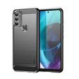 For Motorola Moto G71 5G MOFI Gentleness Brushed Carbon Fiber Soft TPU Case(Black) - Motorola Cases by MOFI | Online Shopping South Africa | PMC TechLife | Buy Now Pay Later Mobicred