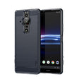 For Sony Xperia Pro-I MOFI Gentleness Brushed Carbon Fiber Soft TPU Case(Blue) - Sony Cases by MOFI | Online Shopping South Africa | PMC TechLife | Buy Now Pay Later Mobicred