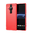 For Sony Xperia Pro-I MOFI Gentleness Brushed Carbon Fiber Soft TPU Case(Red) - Sony Cases by MOFI | Online Shopping South Africa | PMC TechLife
